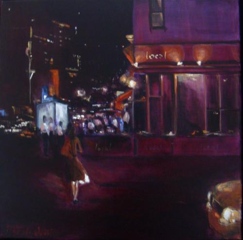 Locals2008 oil 50x50cm
