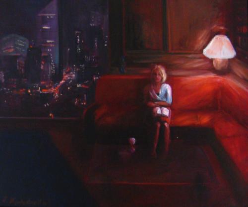 Red room 2009 oil 50x60cm