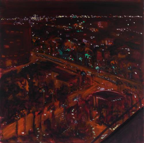  South Beach I 2006 oil on canv as40x40 cm kopie