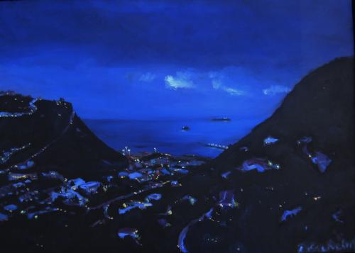 Pointe Blanche50 x 70 cmoil on canvas