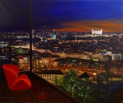 Room with a view 2015 oil on canvas 100x120cm IMG2459